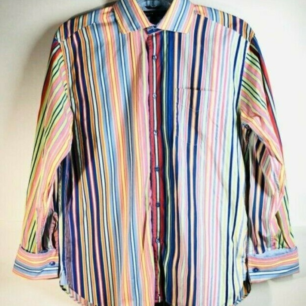 Tommy Hilfiger Multicolored Stripes Long Sleeve Bu